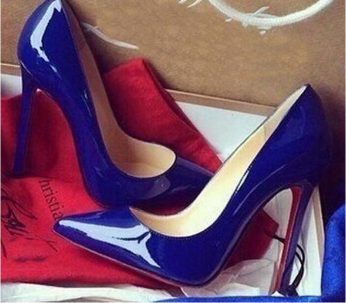 

New With Box High Heel So Kate Designers Dress Shoes Styles Red Bottoms Womens Stiletto Heels 8 10 12CM Genuine Leather Point Toe, 11#