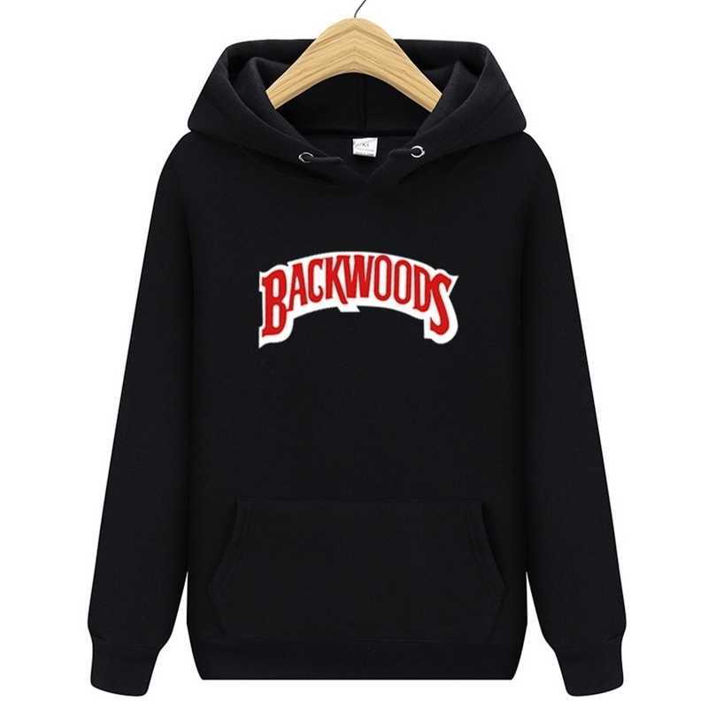 

Arrival BACKWOODS Hoodies Men Sweatshirts 2019 Autumn Winter Fleece Sweatshirt Fashion Hipster Sportsuit Tracksuit Male Hoody, Navy blue