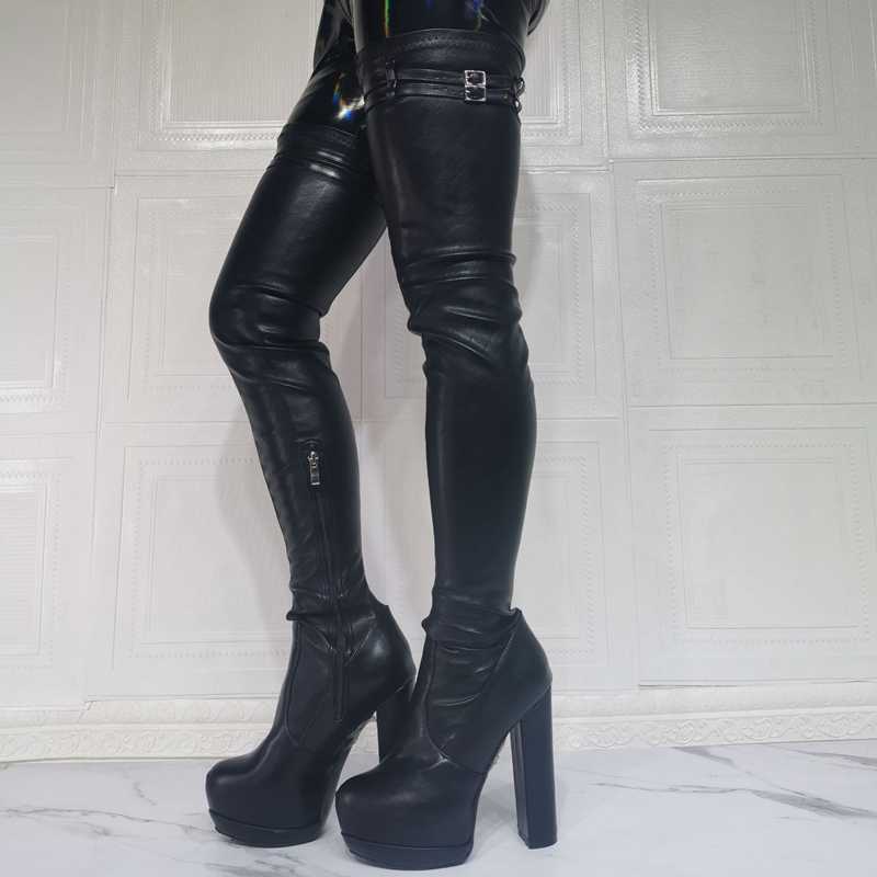 bespoke knee high boots