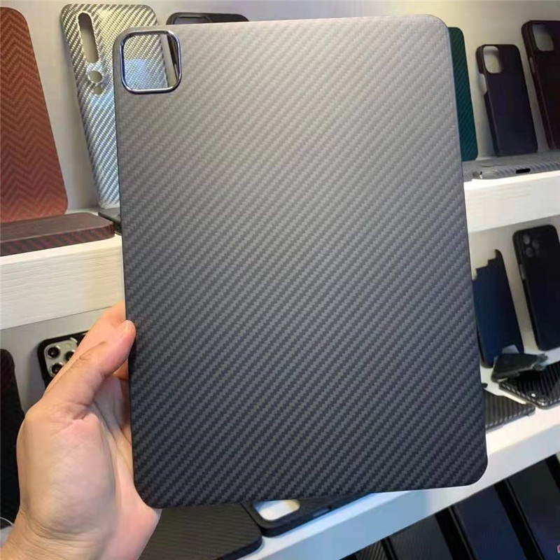 

100% Real Aramid Carbon Fiber Ultra Slim Cases Cover For Apple iPad Pro Air Mini