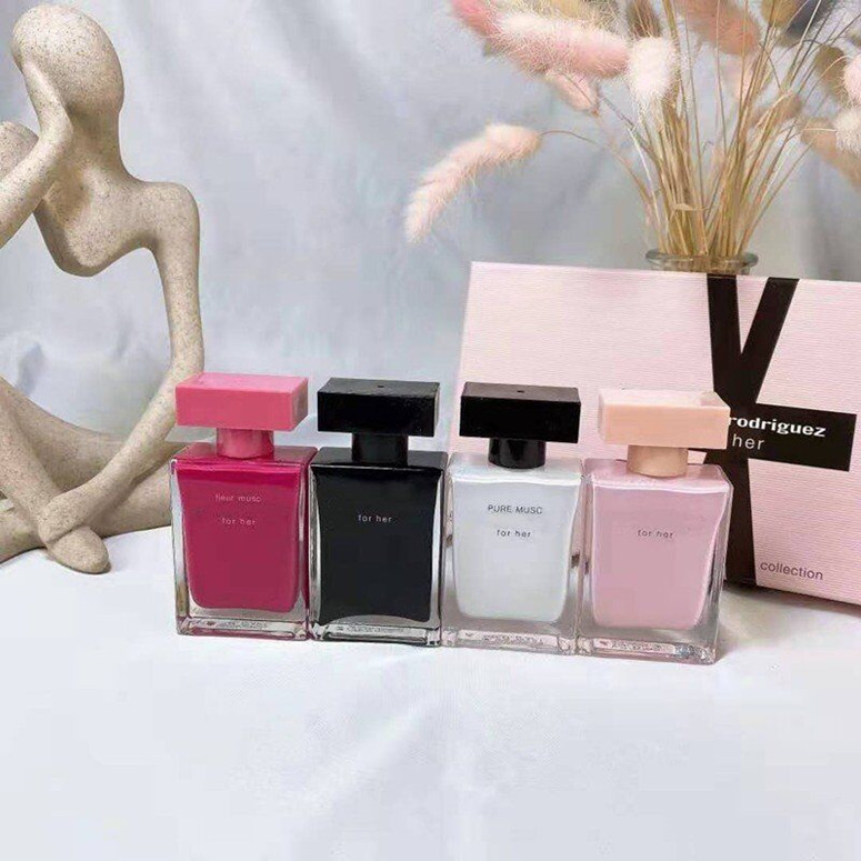 

Lady Fragrant FOR HER of fresh perfume Elegant Natural&Long-Lasting Aroma Four-piece Set 4*30ml Free Delivery