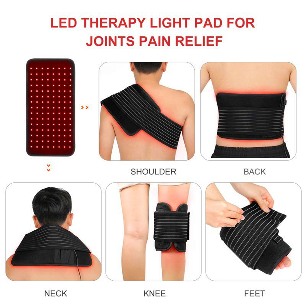 2021Therapy Lighting Portatile LED Dimagrante Dimagrante cinture cinture a luce rossa Terapia a infrarossi Cintura di terapia ad infrarossi Dolcione del dolore LLLT Lupolysis Body Shaping Sculpting 660nm 850nm Lipo Laser