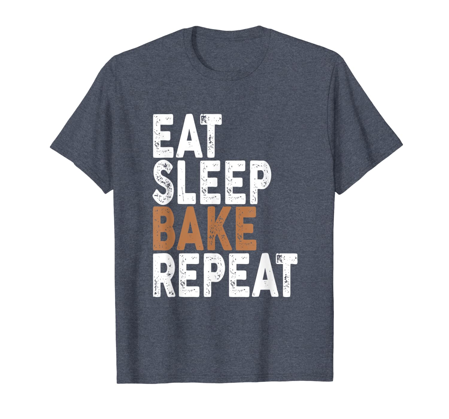 

Eat Sleep Bake Repeat T-shirt | Cookie, Cupcake Tee, White;black