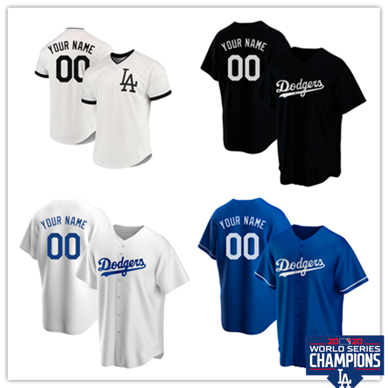 

2021 Latest Baseball Jerseys Cody Bellinger Justin Turner Clayton Kershaw Walker Buehler Dodger Betts Enrique Hernandez 5 Seager, Blue;black