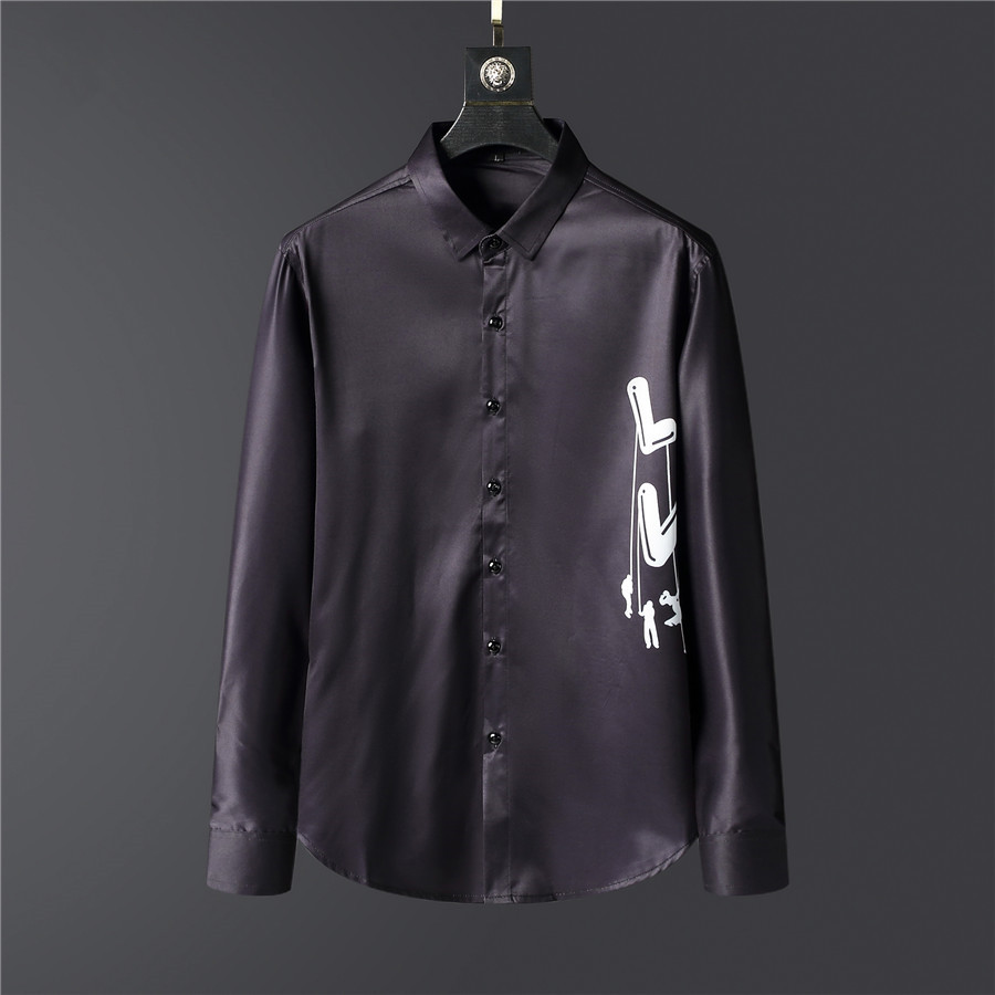 

2021 Men's Business Casual shirt men long sleeve striped slim fit masculina social male T-shirts new fashion man checked hoodies #AZ9, Customize
