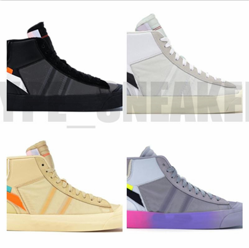 

Reepers All Hallows Eve Mens shoes White Serena Williams Rainbow Women Casual Off Blazers WITH SOCKS TAGS