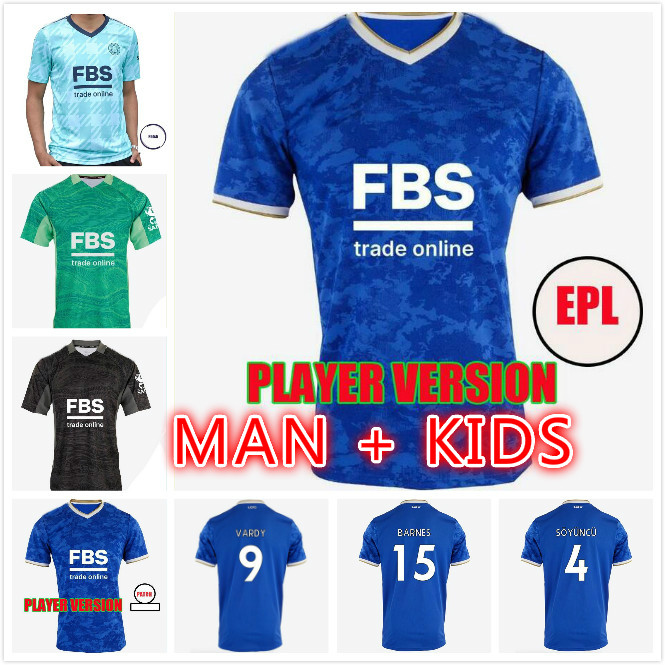 

21 22 Leicester Soccer Jerseys VARDY IHEANACHO 2021 2022 TIELEMANS MADDISON Football Shirt AYOZE SOYUNCU BARNES NDIDI men Jersey kids kit, 21/22 kids size