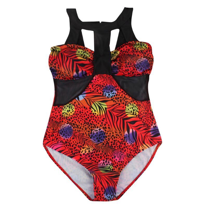 Women&#039;s Swimwear Bikini Set One Piece Ruffled Swimwear Plus Size Xxxl Print Push Up High Waist Bodysuit Bikinis 2021 Mujer Maillo-image-685014956