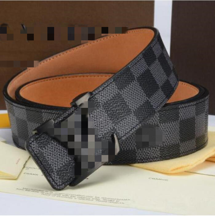 

Fashion Buckle Genuine Leather Belt Width 3.8cm Highly Quality Designer Ucc Women Mens Belts, No box