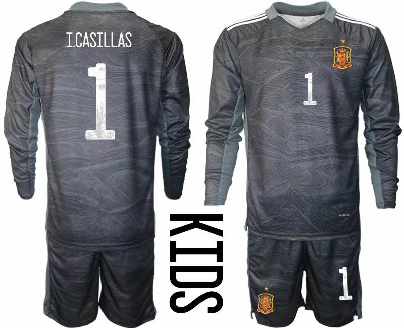 

KIDS Spain soccer jerseys world cup football youth shirt goalkeeper uniform camisetas de futbol MORATA ASENSIO ISCO DE GEA RAMOS