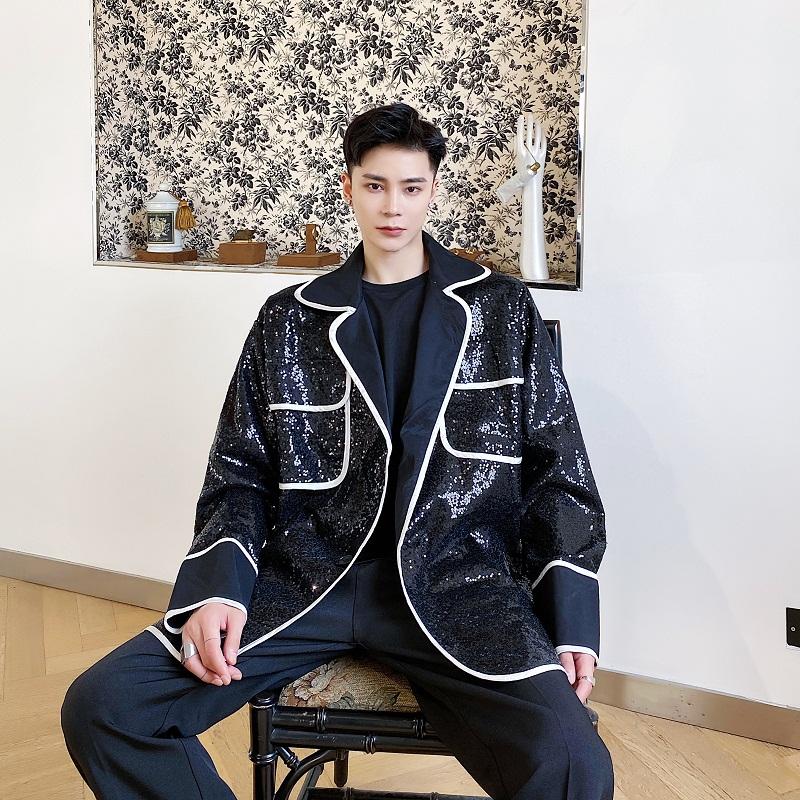 Mens Sequin Collar Shirt Australia 