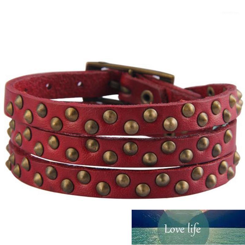 

Charm Bracelets Bracelet Jewelry Personality Clasp Three-Ring Rivet Alloy Fashion Street Beat Jewelry1