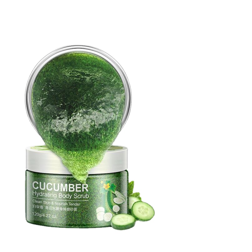 

Natural Organic Body Scrub Exfoliator Exfoliating Cream Moisturizing Whitening Peeling Bath Cream 120g