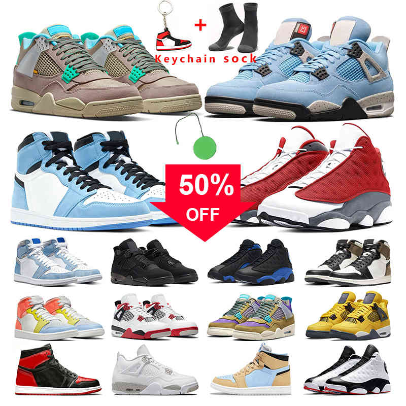 

Men Basketball Shoes 1s University Blue 4s White Oreo Taupe Haze Black Cat 13s Red Flint Hyper Royal Women Sport Sneaker Trainer Outddor