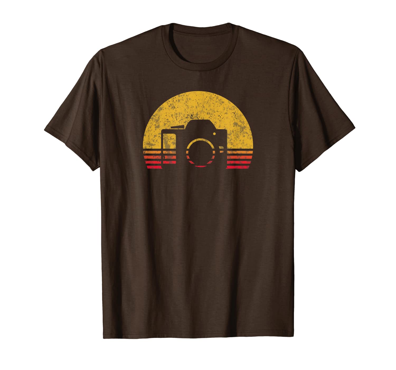 Vintage Retro Sunset Camera Shirt Photographer Gift-image-699853079