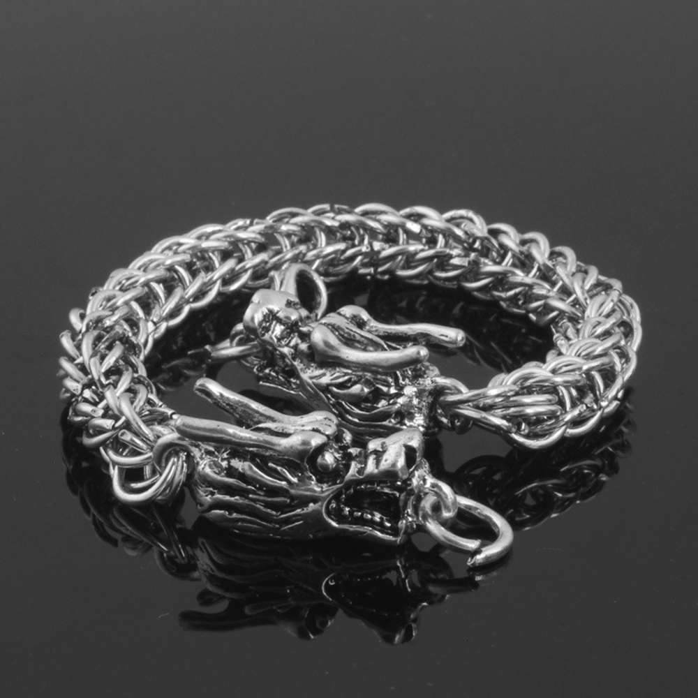 

bracelet Aggressive Korean leading titanium steel hand fashion jewelry zinc alloy men's Bracelet, Golden;silver