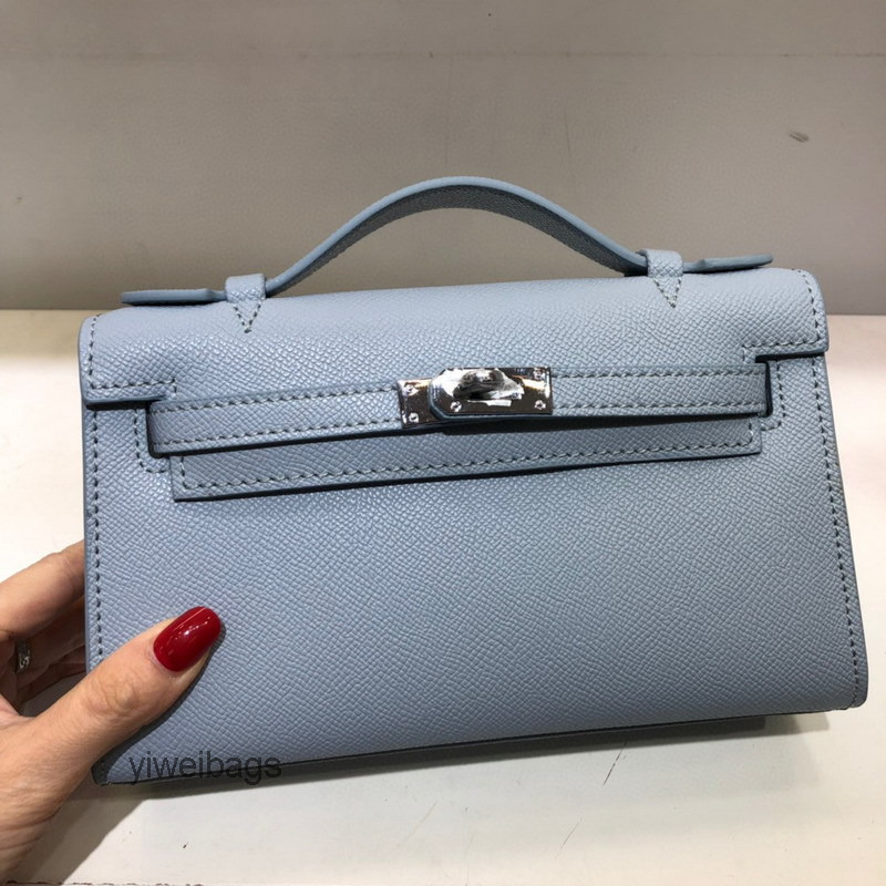 

Crossbody Designer Bag women 2022 new hand cowhide 22cm Mini generation kellies Bags fashion portable leather women's bag 7DKX, White