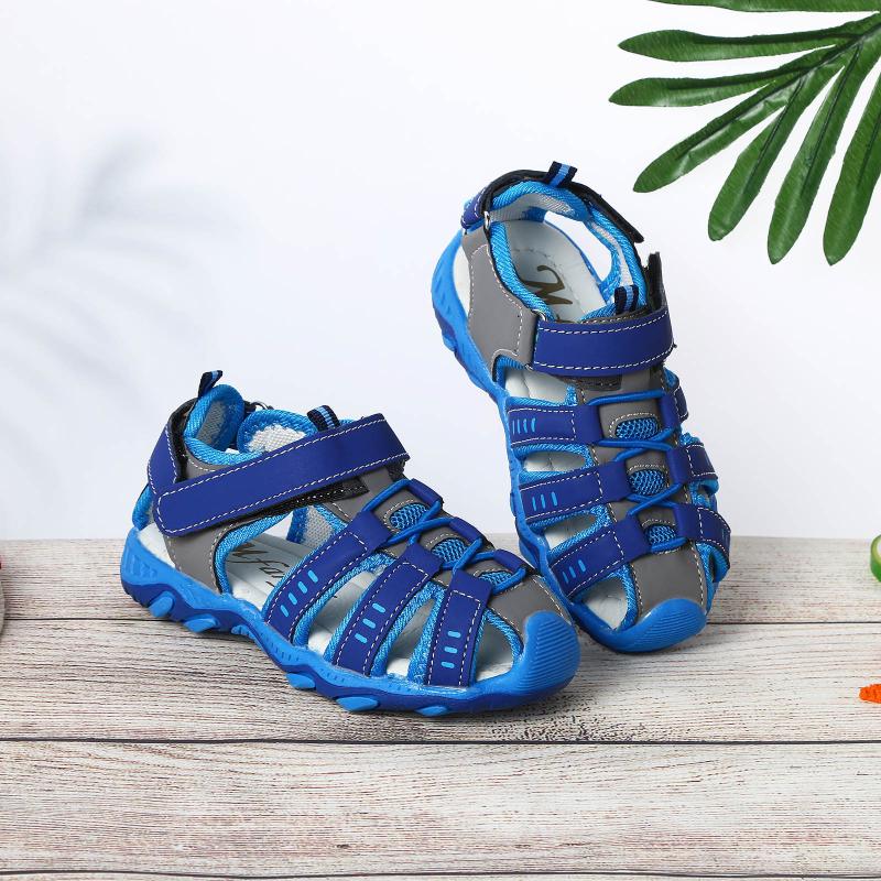 

Sandals Baby Children Kids Shoes Boy Girl Closed Toe Summer Beach Copodenieve Sneakers Casual 2021 Sale, Blue