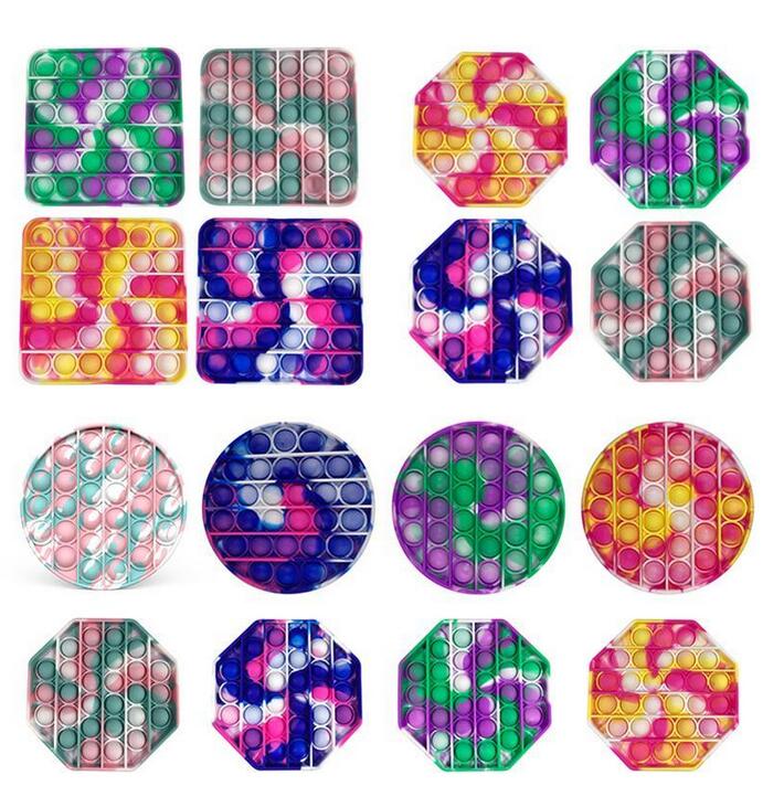 

DHL Ship Push Bubble Fidget Sensory Toy Stress Reliever Stress Relief Toys For Kids Birthday Party Gifts