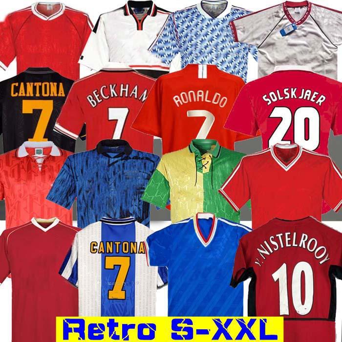 

Retro United 2002 Soccer jersey MAN football Giggs SCHOLES Beckham RONALDO CANTONA Solskjaer Manchester 07 08 93 94 96 97 98 99 86 88 90 92, Black;yellow