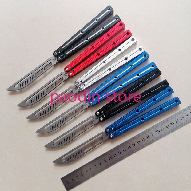 

Baliplus Kraken Sea Monster Channel Aluminum Handle Free-swinging Trainer Knife Tactical EDC Jilt Knife