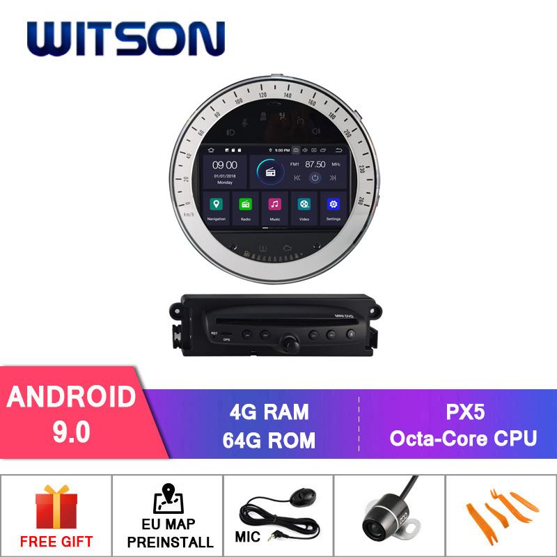 

Player WITSON Android 9.0 IPS HD Screen For MINI COOPER 2006-2013 CAR DVD 4GB +64GB FLASH
