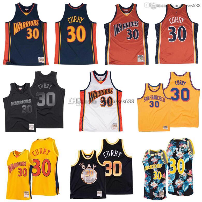 

Stitched Stephen Curry Jersey S-6XL Mitchell & Ness 2009-10 Mesh Hardwoods Classics retro basketball jerseys Men Women Youth