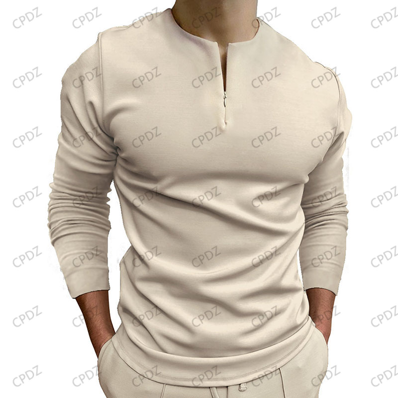 

Striped Mens Polo casual Shirts Luxury Designer Bohemian Street business affairs Style printed Zipper collar lattice long sleeve XXXL top blura pattern blouse, P26