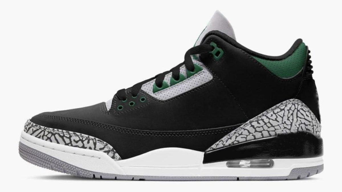 

Jumpman 3 Pine Green Basketball shoes Men 3s Sneakers for size 40-47 CT8532 030 Sports