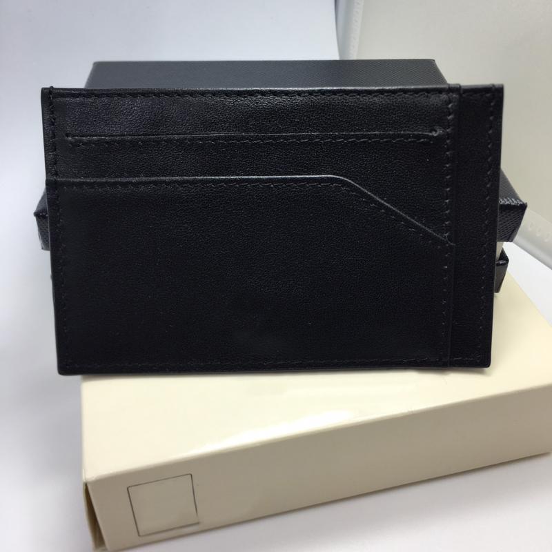 

Card Holders Leather Holder Cowhide Bank Coin Purse For Boyfriend Gift Box, 103352