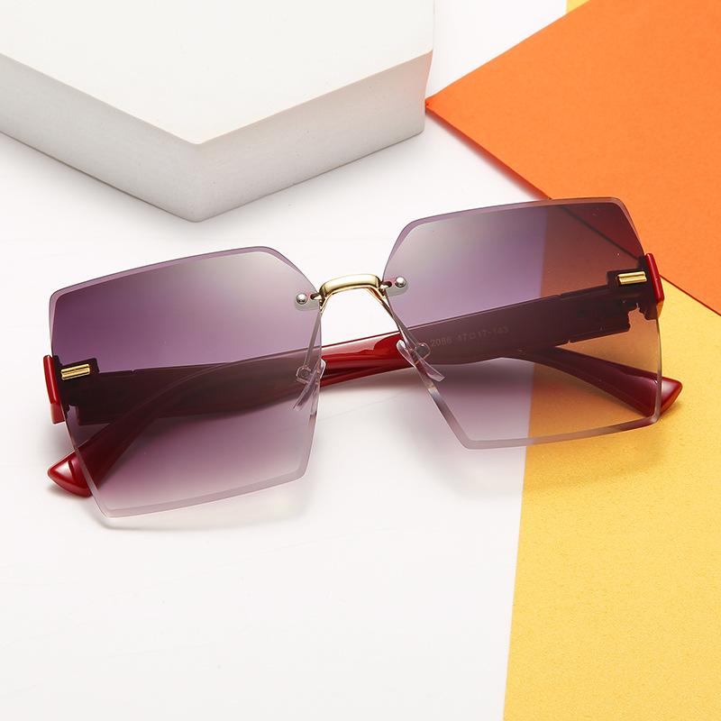 

Sunglasses Square Women 2022 Fashion Oversized Designer Driving Sun Glasses Female UV400 Eyewear Oculos Shades