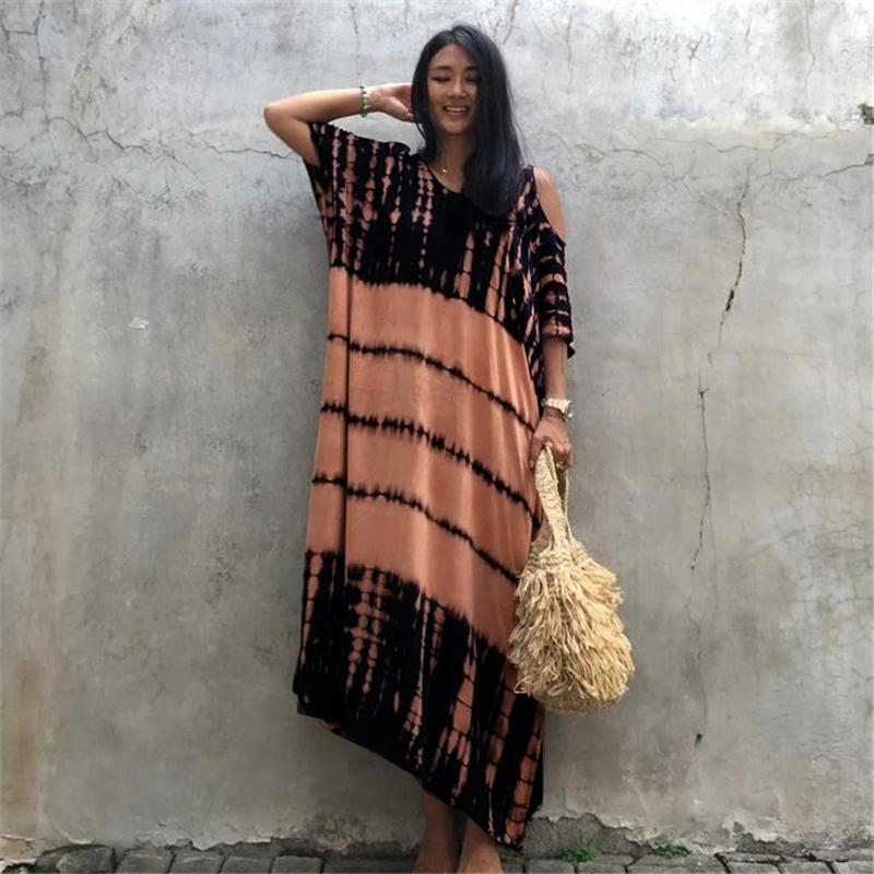 Long Beach Cover Ups Plus Size 