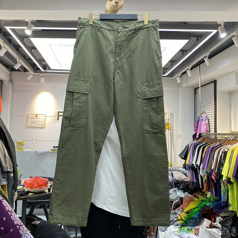 

2021ss Multi-Pocket Cargo Pants Men Women High Quality Joggers Drawstring Sweatpants Trousers, Black