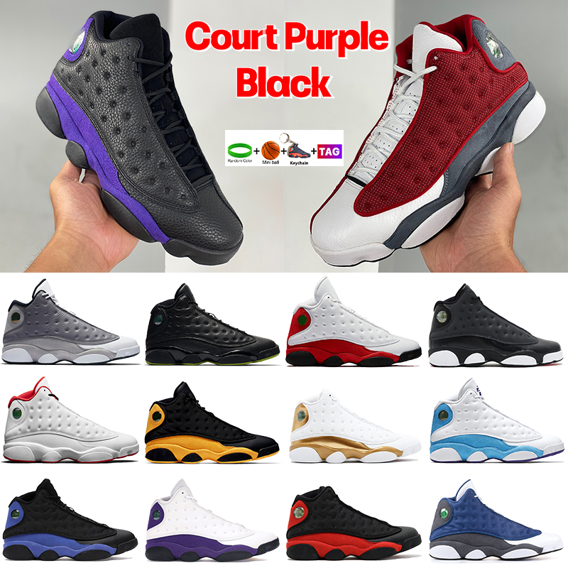 

Men 13s Basketball Shoes 13 Flint Court Purple Black Bred Hyper Royal Playground Starfish Trainers Lucky Aurora Island Green Obsidian Grey Toe Women Sneakers, No.41- bubble wrap packaging