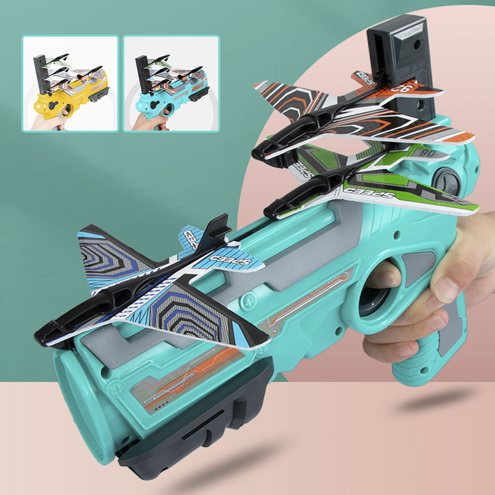 

Bubble Catapults Drone Accessories For One-click Ejection Toys Gun Foam Airplane Model Random Color Aircraft Kids Catapult Plane