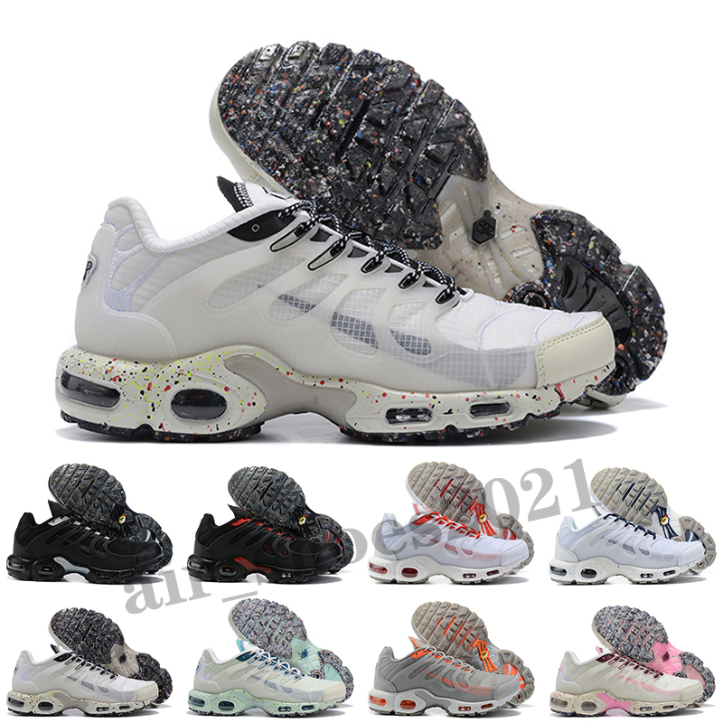 

Plus Tn Mens Requin Running Shoes Tns Big Size Us 12 Designer Black Reflective White Terrascape Mint Green University Blue Men Women Sports Sneakers Trainers Eur 36-46, Color 7