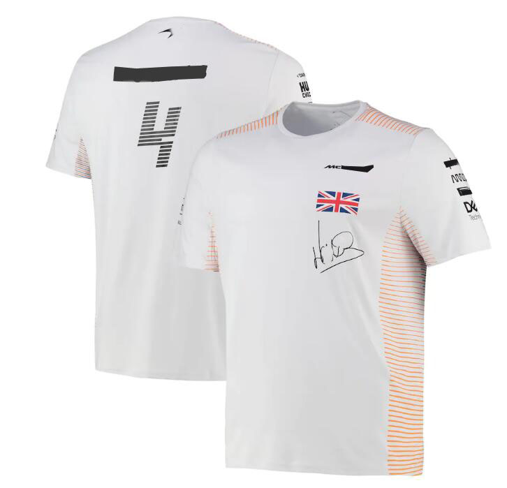 

F1 team racing suit short-sleeved T-shirt, polyester quick-drying, MKL fans downhill jersey, the same style customization
