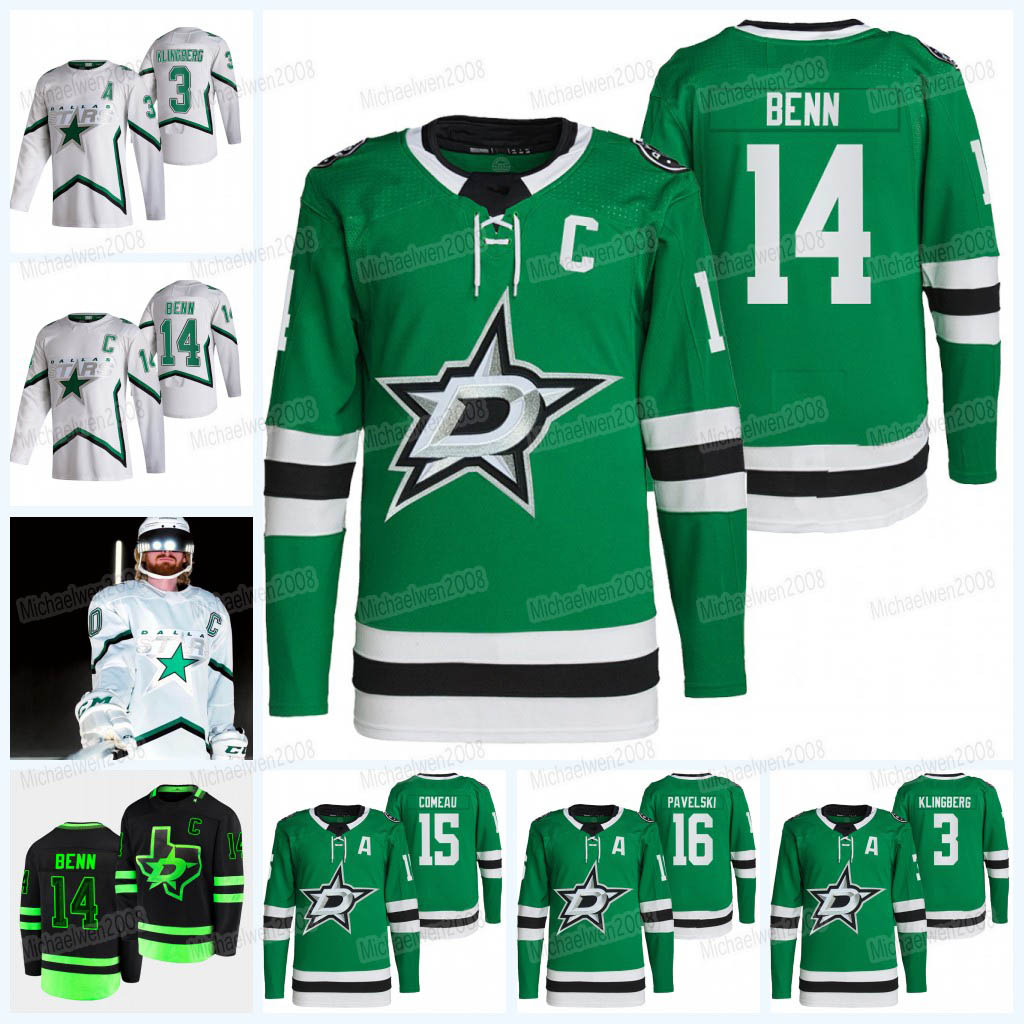 

Jamie Benn Stars 2021-22 Hockey Jersey Tyler Seguin Blake Comeau Roope Hintz Joel Kiviranta Miro Heiskanen John Klingberg Anton Khudobin Joe Pavelski, Women
