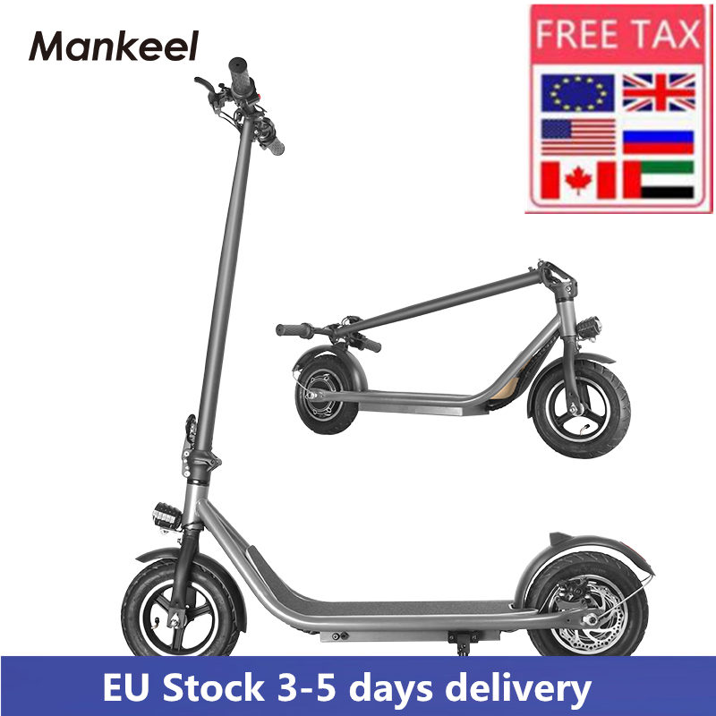 

Mankeel Electric scooter 350W kick scooter EU Stock adult 10inch powerful wide wheel electric scooter Bicycle MK023 Cwmsports, Free tax