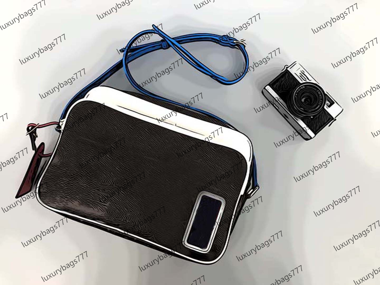 

2021N ew BA Luxurys Designers Bags L Handbags Camera bag Fashionable postman'bag SIZE 30 20 9 cm Two color