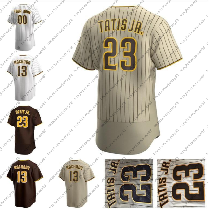 

Fernando Tatis Jr. Baseball Jerseys Blake Snell Joe Musgrove Manny Machado Yu Darvish Jake Cronenworth Tony Gwynn Trent Grisham Wil Myers Drew Pomeranz, Khaki flexbase