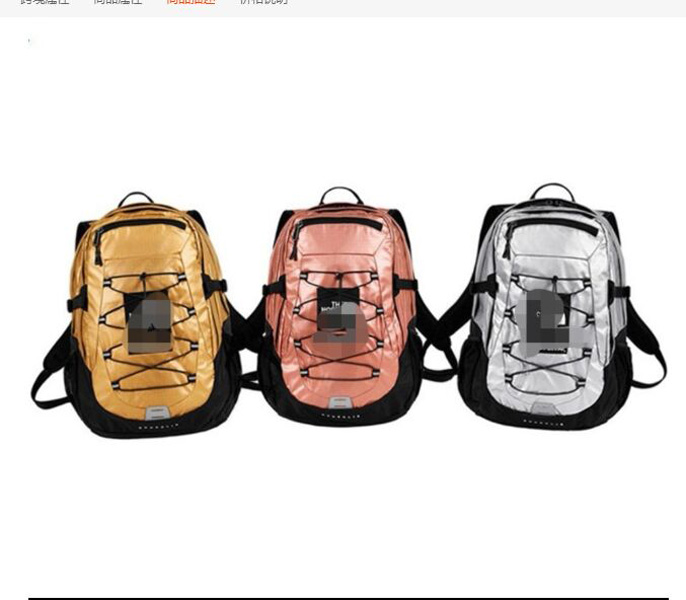 

Men Womens North New The Designer Backpack Waterproof Faceitied student school bag travel bags Laptop Cases, Same photo