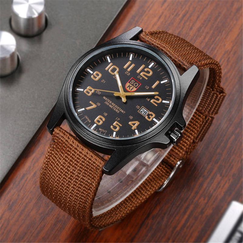 

Wristwatches Men Watch Casual Quartz Simple Metal Hour Reloj Mesh Stainless Steel Erkek Kol Saati Masculino Clock, Slivery;brown
