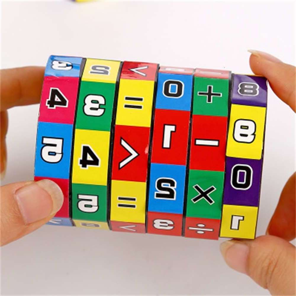 

2021 fun toysNew Arrival Slide puzzles Mathematics Numbers Magic Cube Toy Children Kids Learning and Educational Toys Puzzle Game Giftfor children