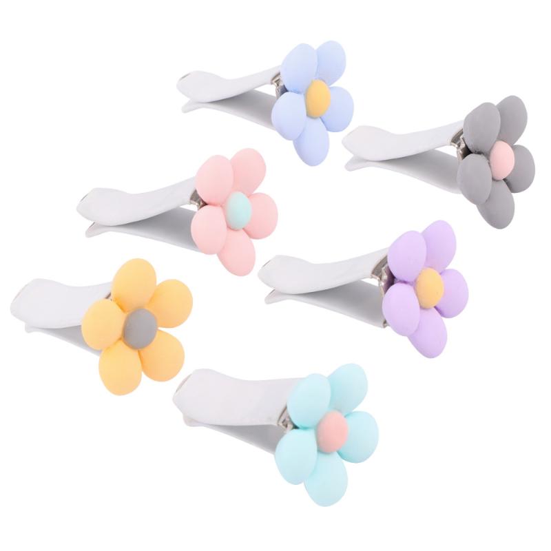

10pcs Car Interior Accessories Air Vent Decorations Resin Flowers (Random Color) Freshener