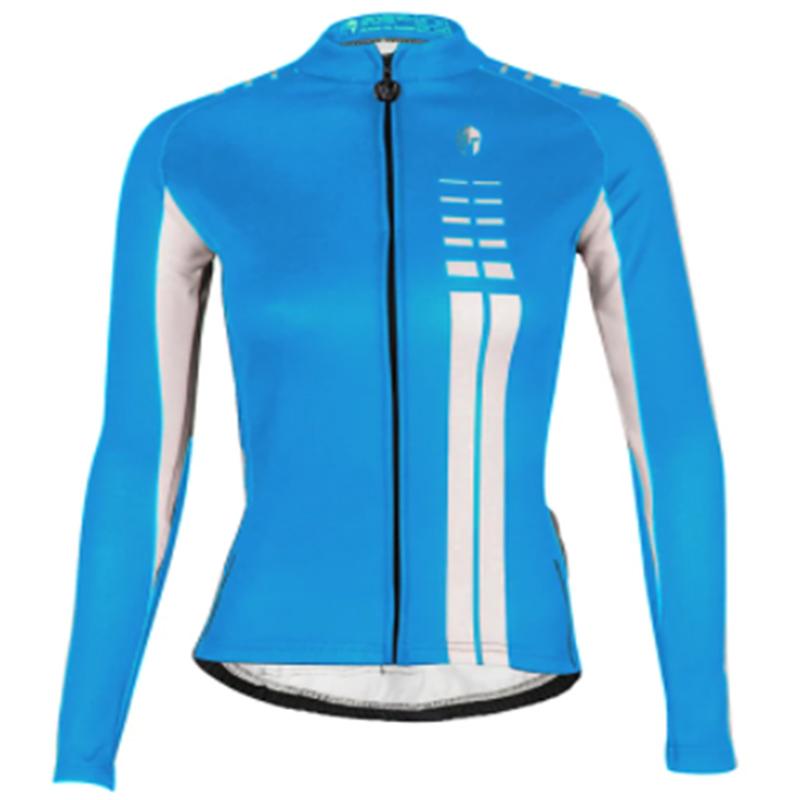 

Racing Jackets MTB Outdoors Sport Cycling Jersey Women's Long Sleeve Top Quick-Drying Anti-UV Mountain Bike Team Road Riding, Photo color