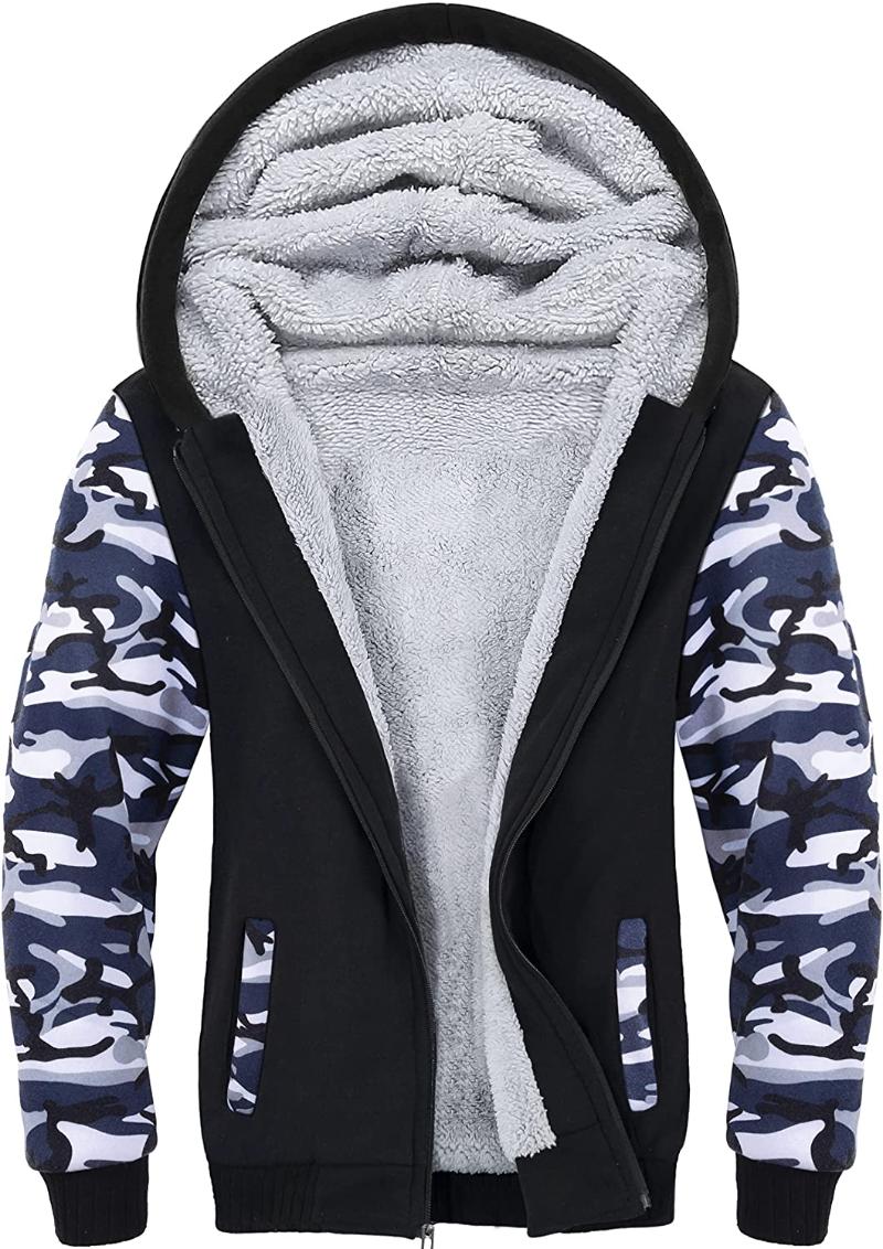 Christmas Mens Back Owl Hoodie Warm Plus Velvet Fleece Zipper Sweater Jacket Outwear Sherpa Lined Hooded Sweatshirt Coat Christmas Mens Back Owl Hoodie Warm Plus Velvet Fleece Zipper Sweater Jacket Outwear Sherpa Lined Hooded Sweatshirt Coat