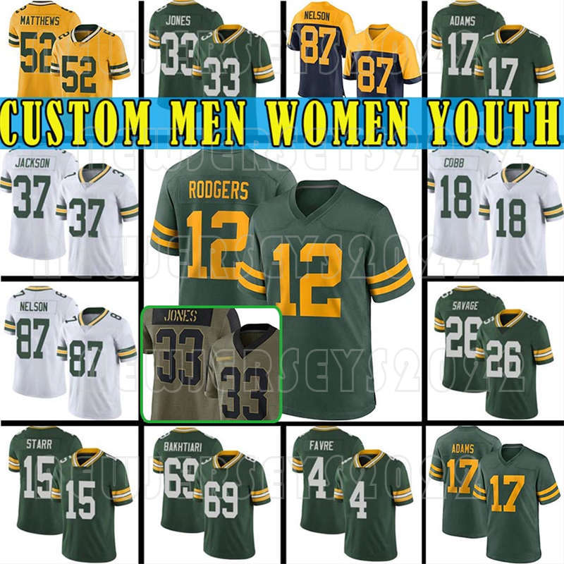 

12 Aaron Rodgers Jerseys 23 Jaire Alexander Football 33 Aaron Jones 10 Love Packer 28 Dillon Quay Walker Green Bayes Mason Crosby David Bakhtiari Randall Cobb Watson, Custom men(baozhuanggong)