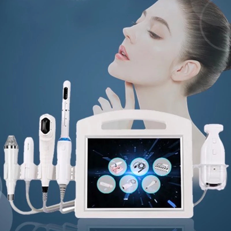 Multi-Functional 6 in 1 4D Ultrasound HIFU Vmax wrinkle removal anti-aging machine facial lifting skin Rejuvenation vaginal tightening skin care-image-720991252