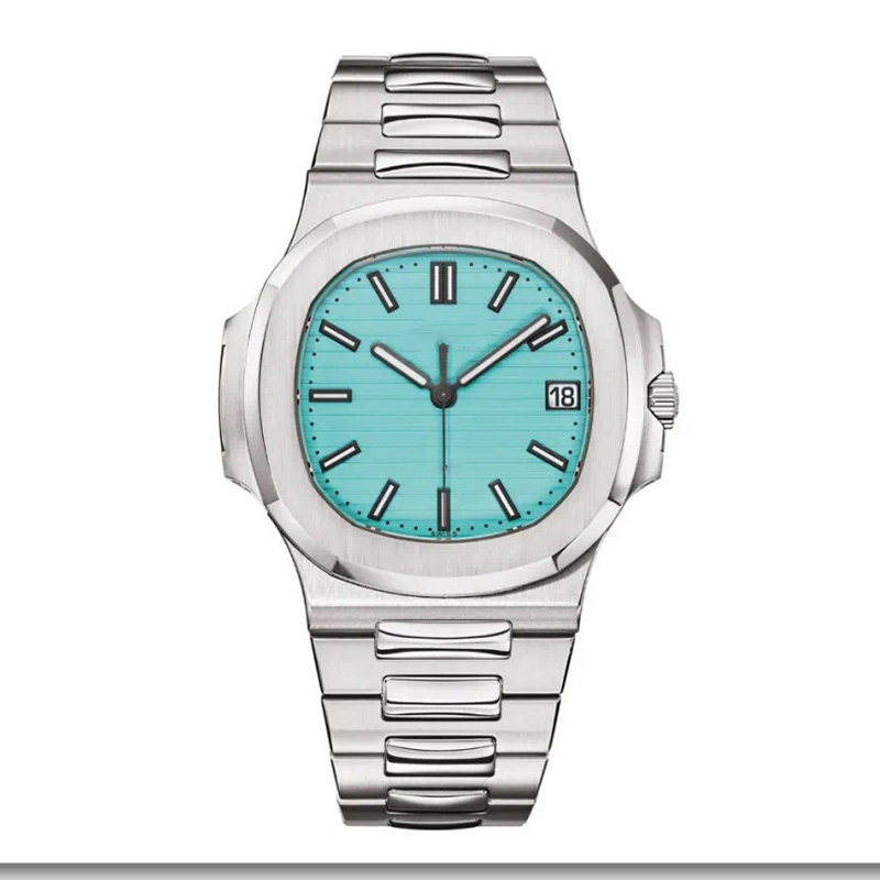 

Mens Watches 40mm Automatic Mechanical Watch Pp Stainless Steel Strap 4 Colors Waterproof Design Wristwatch Gift, Color 2